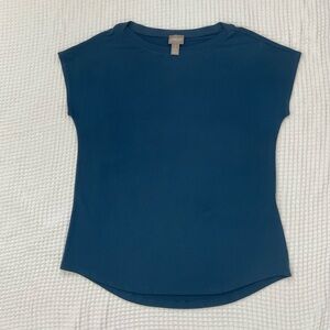 Chico's Teal Short Sleeve Top/size 1